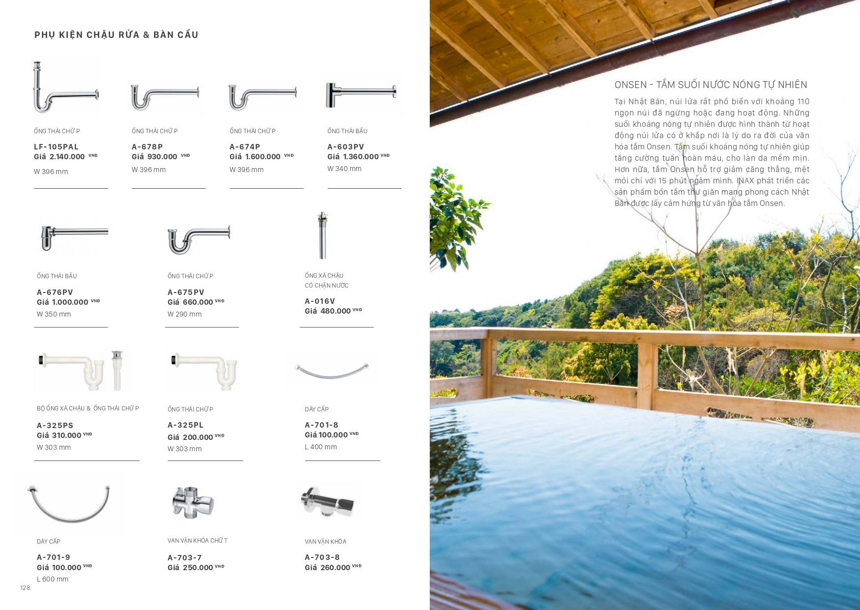 Bảng giá và Catalogue Thiết bị vệ sinh INAX mới nhất 2024 /Page 64